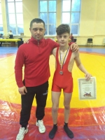 Участь у відбірковому чемпіонаті з вільної боротьби