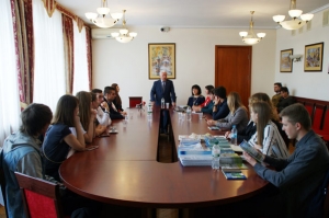 Міський голова А.Федорчук зустрівся з студентами Київського університету імені Бориса Грінченка