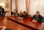 Зустріч керівництва міста з волонтерами, які допомагають українській армії