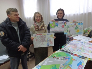 Відбувся І (міський) етап обласного конкурсу плакатів «Безпека дорожнього руху – це життя»
