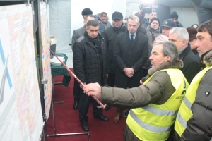 На Київщині відбулись тренування щодо забезпечення безперебійного руху транспорту на дорогах під час негоди