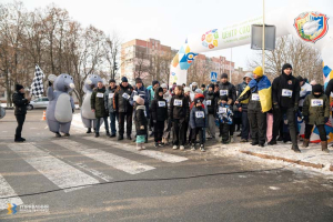 24 січня у Бориспільській громаді відбувся Пробіг Соборності