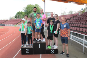 У Борисполі відбувся фестиваль «Тато, мама, я - спортивна сім'я»