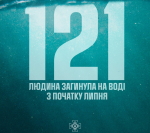 З початку липня на водоймах України загинула 121 людина, серед яких 14 – діти