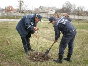 Бориспільське РУ ГУ МНС України в Київській області відзначили День Довкілля