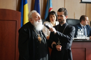 У Борисполі вітали духовного лідера української нації Любомира Гузара та говорили про неординарну постать митрополита Андрія Шептицького