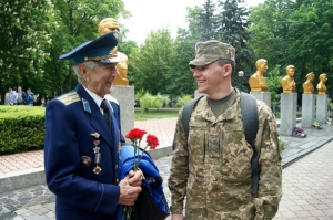 День пам’яті та примирення, а також 72-у річницю перемоги над нацизмом у Другій світовій війні відзначили бориспільці