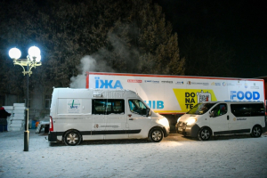 «Food Truck: Їжа без кордонів» у Борисполі: підтримка гарячими обідами тих, хто цього найбільше потребує