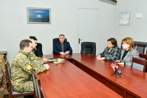 Військовослужбовці 20 ОБСП «Україна» зустрілися з представниками місцевої влади