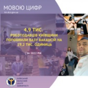 Служба зайнятості продовжує адаптуватися до нових викликів шляхом підвищення ефективності активних програм та доступності надаваних послуг