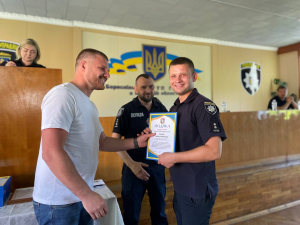 З днем Національної поліції України привітали бориспільських поліцейських