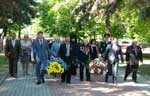 Покладання квітів до пам’ятних знаків та могил загиблих у часи Великої Вітчизняної війни у місті