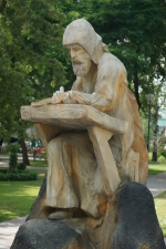 На Алеї Тисячоліття відкрили пам’ятник Несторові Літописцю