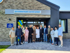 У Рогозові відбулося урочисте відкриття новозбудованої амбулаторії загальної практики сімейної медицини