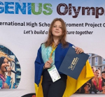 Анастасія Андрущенко з Борисполя здобула почесну бронзу на міжнародному конкурсі "Олімпіада Геніїв- 2024"