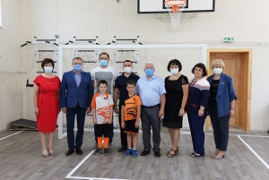 Після капітального ремонту відкрили спортивну залу Бориспільської загальноосвітньої школи І-ІІІ ступенів № 1 імені Ю.Головатого