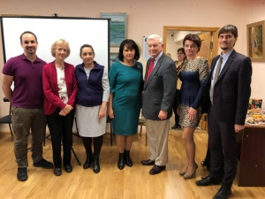 Відбулась зустріч працівників соціальної та освітньої сфери, органів виконавчої влади з доктором психологічних наук полковником Робертом Гіксом