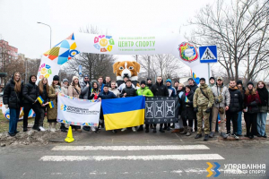 У Борисполі відбувся благодійний "Пробіг Соборності- 24"