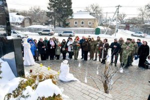У Борисполі вшанували пам’ять Героїв Небесної Сотні та долучилися до Всеукраїнської тихої акції «Ангели пам’яті»
