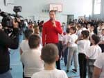 Денис Силантьєв провів показове навчальне заняття з учнями 3-х класів «Стань чемпіоном!»