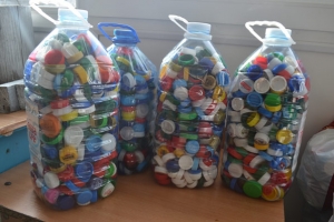 Школярі збирали кришечки на протези для воїнів АТО