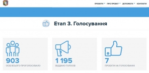 Завершено голосування за проєкти громадського бюджету міста 2020 року