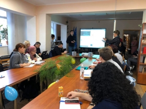 У рамках семінару-тренінгу знайомилися з практикою відтворення туристичних та інфраструктурних об’єктів на картах Google