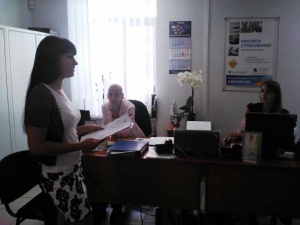 Зустріч спеціалістів з призначення пенсій управління Пенсійного фонду України в місті Борисполі та Бориспільському районі з працівниками банку «Національний кредит»