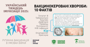 Вакцинокеровані хвороби: 10 фактів